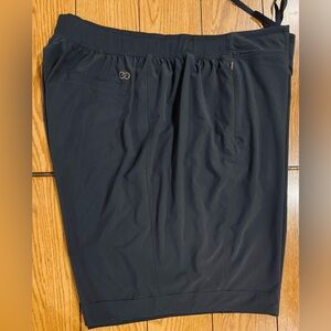 Calia black shorts, size 2X, inseam 10 inches, pockets
